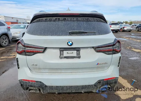 2023 BMW X3 M40I из США, поврежденный, VIN 5UX83DP03P9T02121